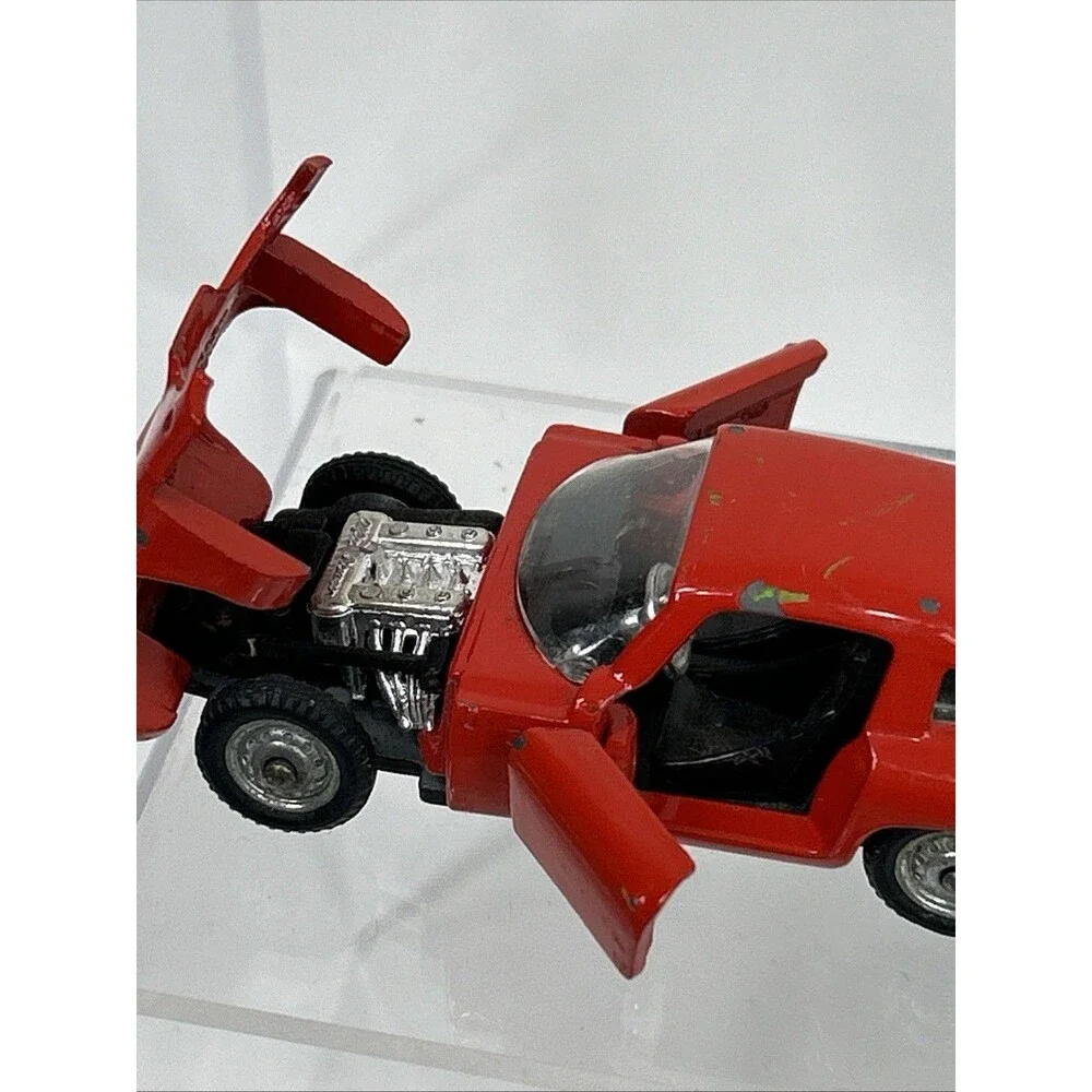 Politoys Lot 536 Ferrari Dino Pininfarina Silver Alfa Romeo Giulia 516 Red 1:43